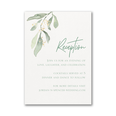 Reception Cards